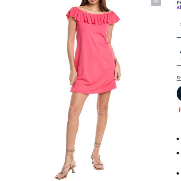 Tommy Bahama Dresses & Skirts - Tommy Bahama Pearl Off The Shoulder Spa Dress Womens Large Pink